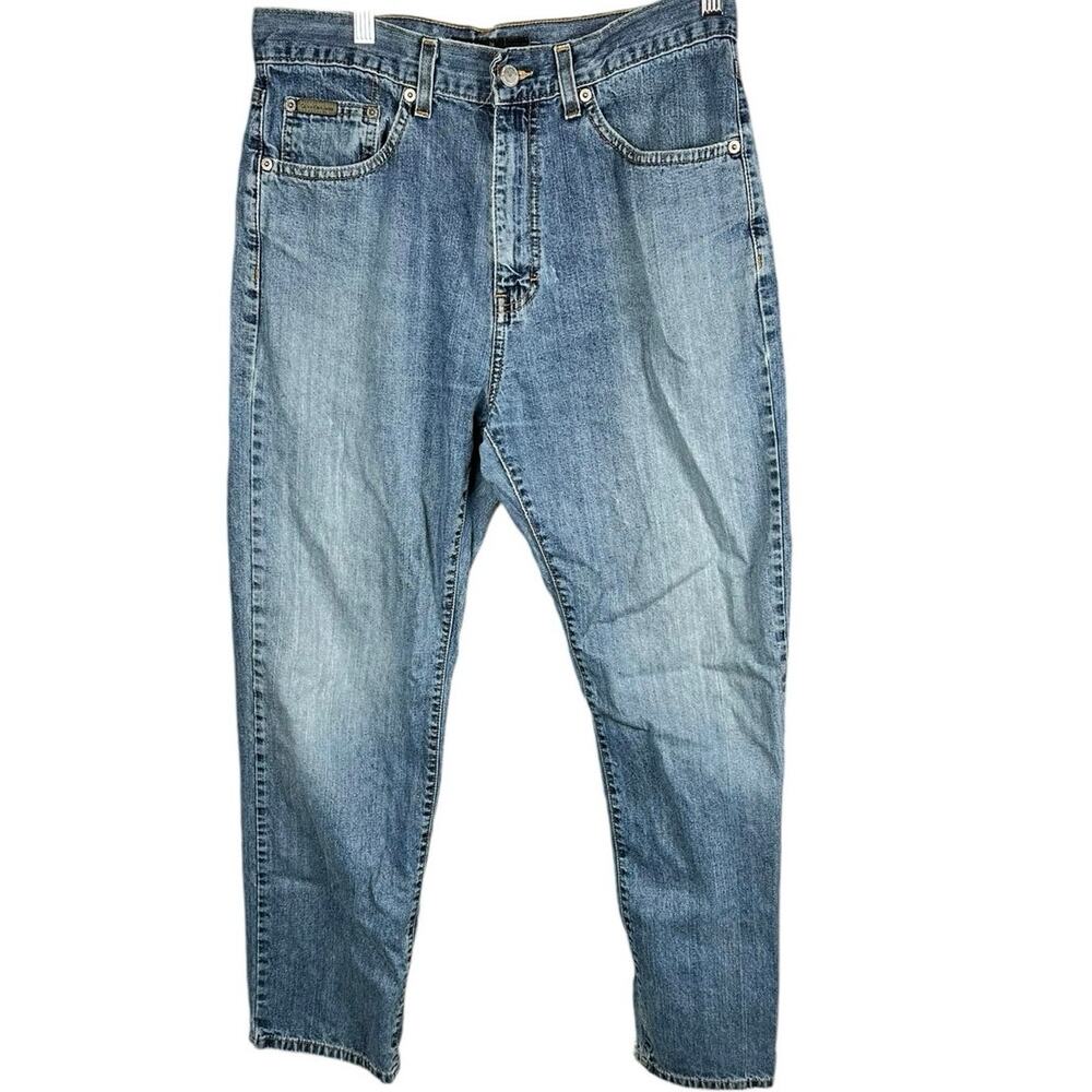 Vintage Calvin Klein Women’s Denim Straight Leg Jeans, Size 32 - Picture 3 of 6